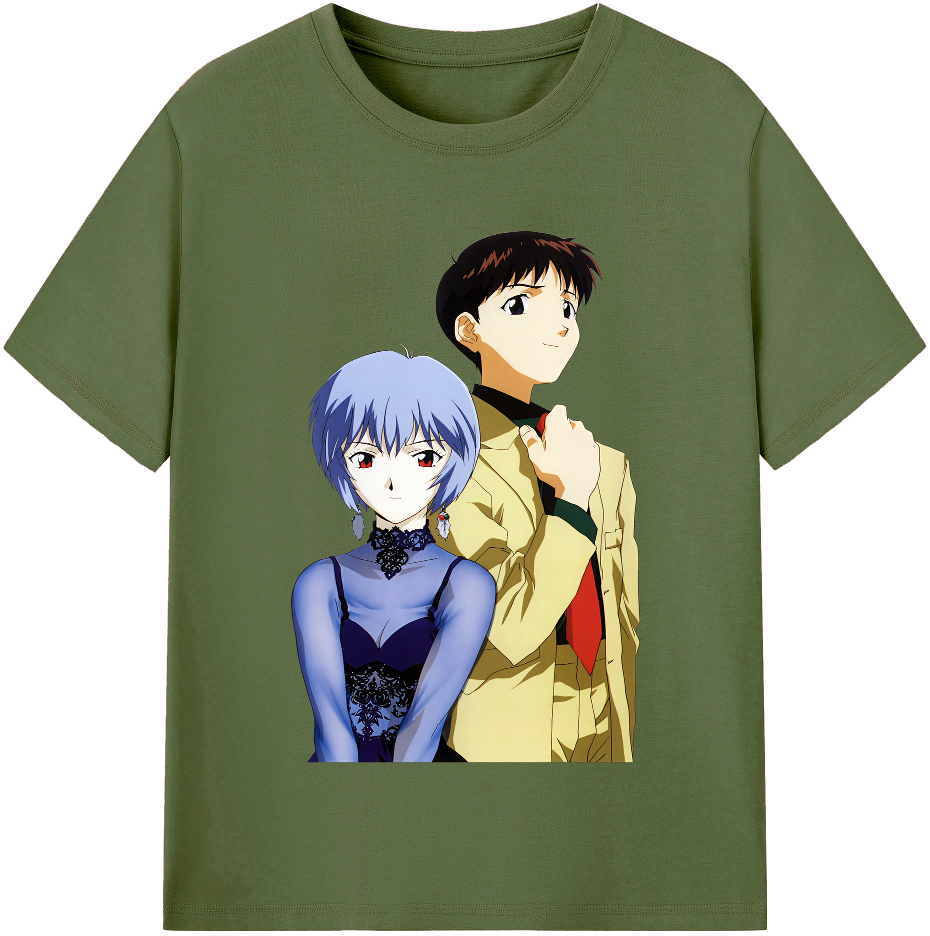 （画像用） EVA 新世紀エヴァンゲリオン 綿100％半袖Tシャツ（フロントプリント）
